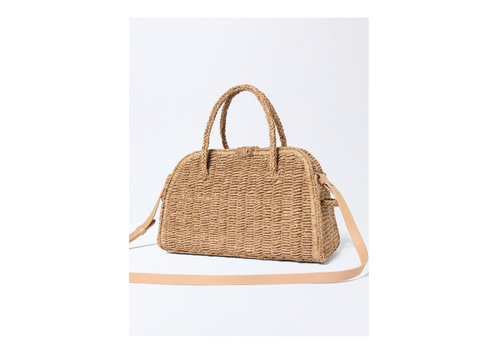 Jacquemus Le Petit Turismo Raphia Beige - görsel 5