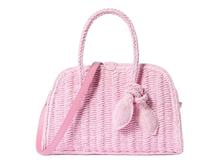 Jacquemus Le Petit Turismo Raphia Light Pink