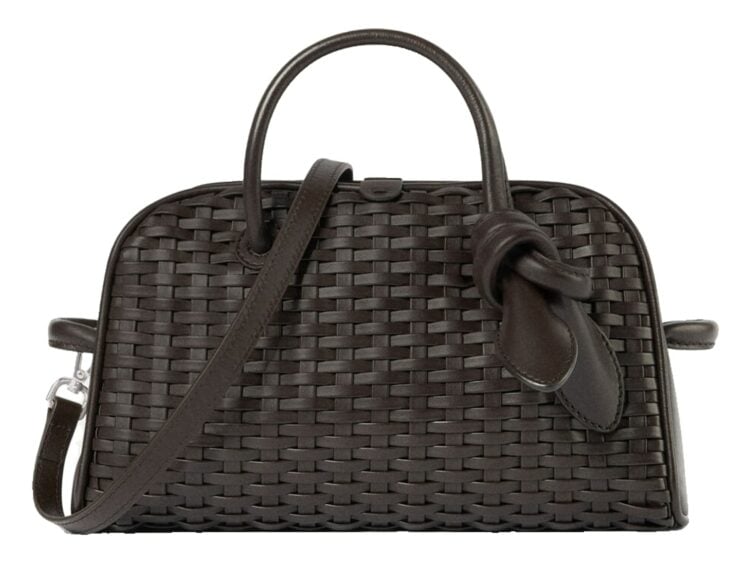 Jacquemus Le Petit Turismo Smooth Dark Brown