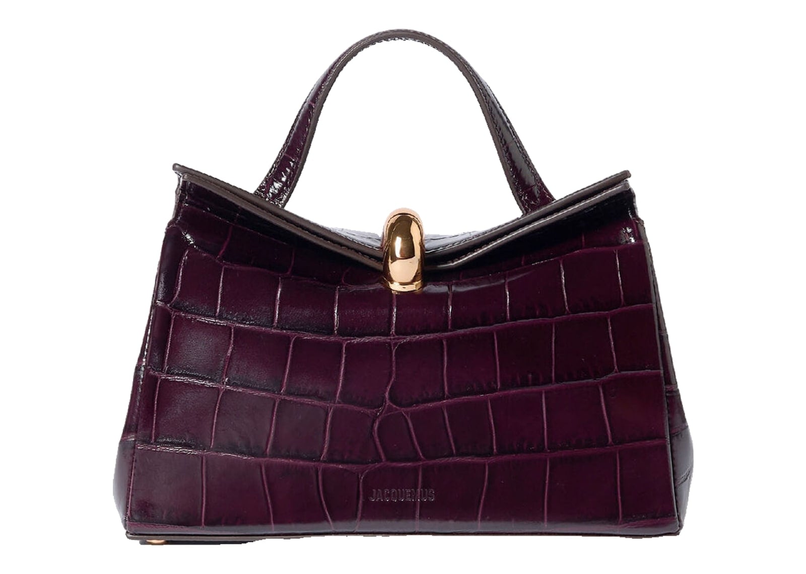 Jacquemus Le Petit Valérie Dark Burgundy