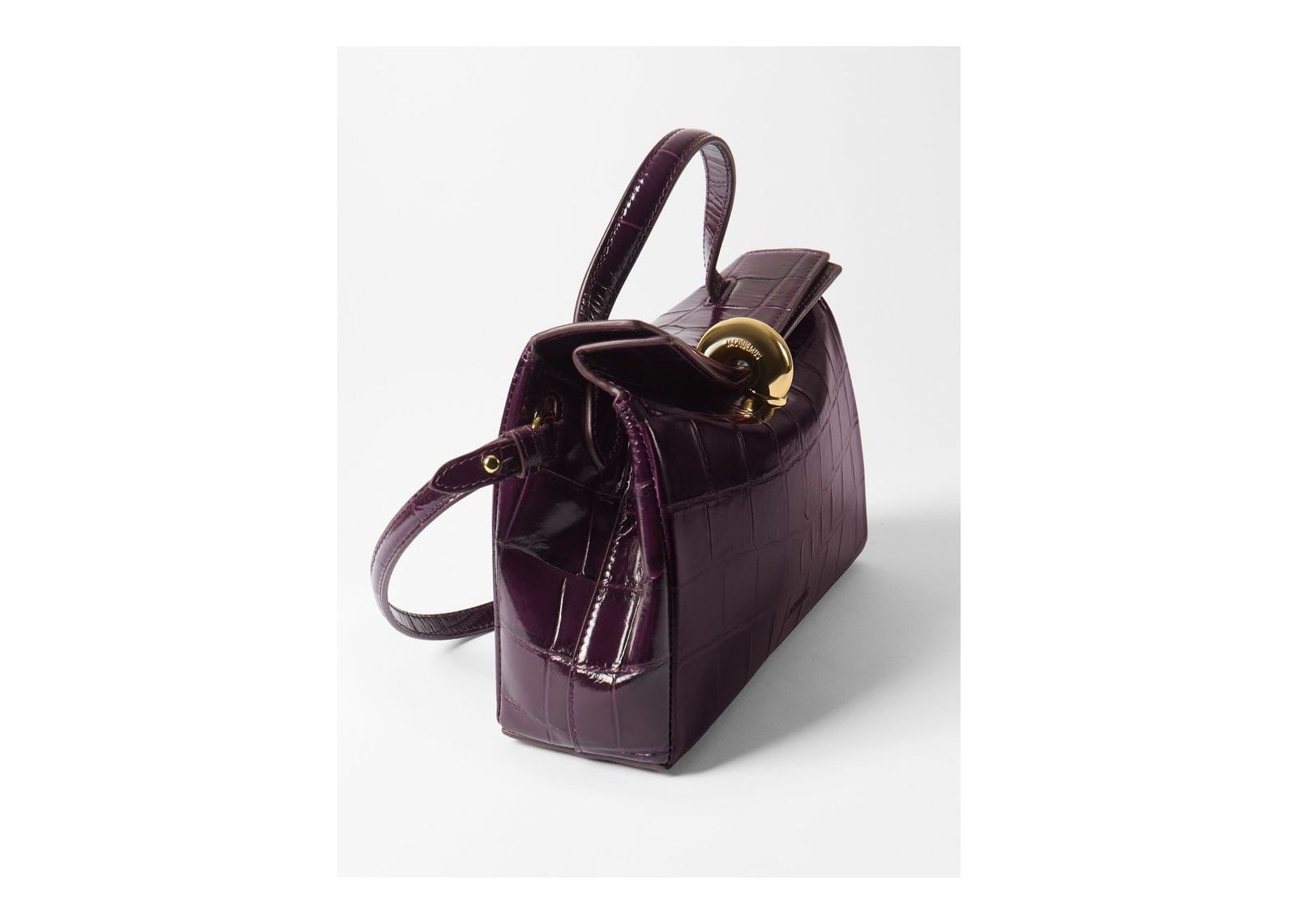 Jacquemus Le Petit Valérie Dark Burgundy - görsel 5