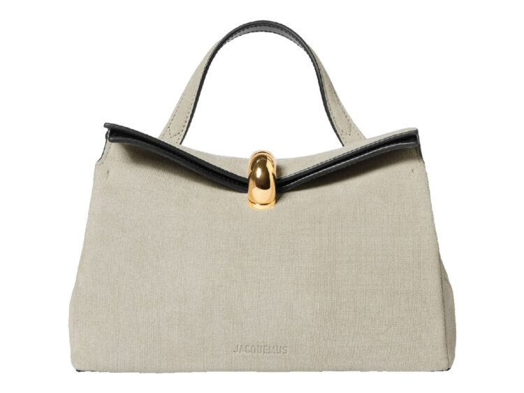 Jacquemus Le Petit Valérie Greige/Black