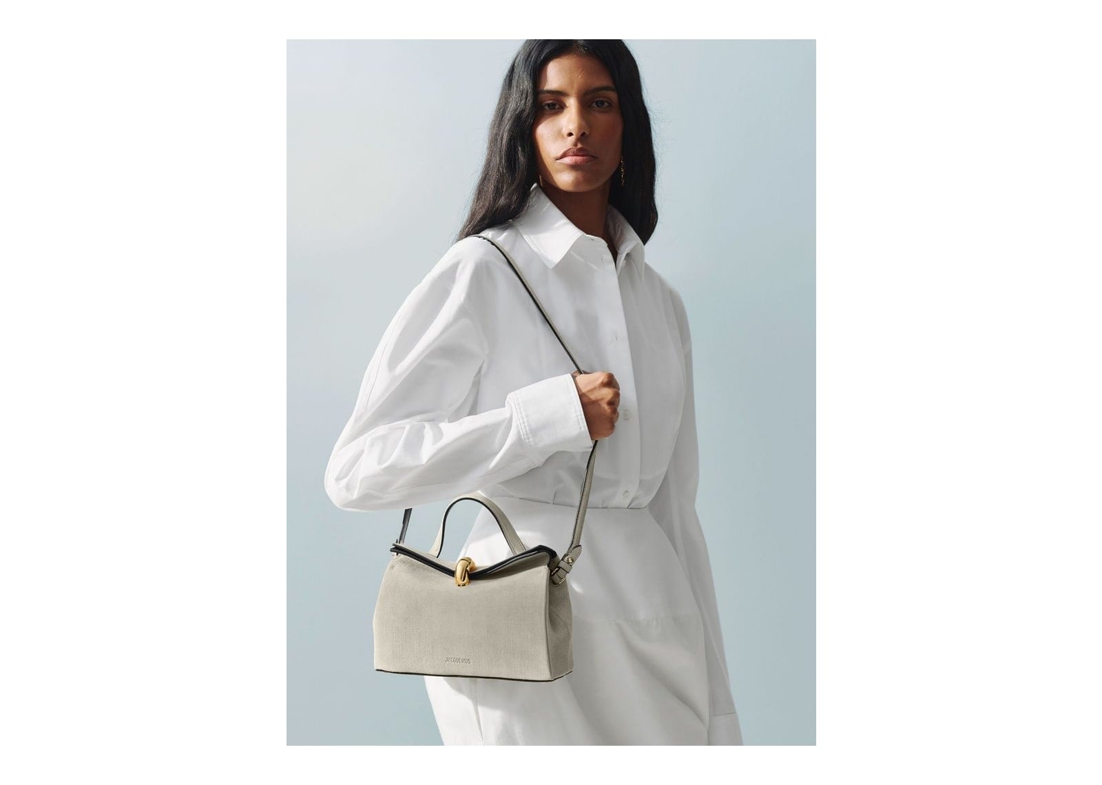 Jacquemus Le Petit Valérie Greige/Black - görsel 2