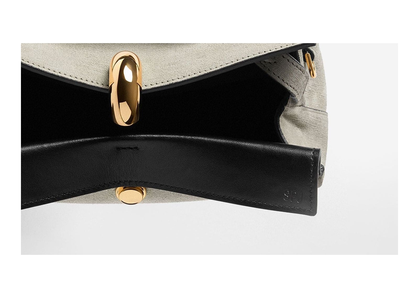 Jacquemus Le Petit Valérie Greige/Black - görsel 7