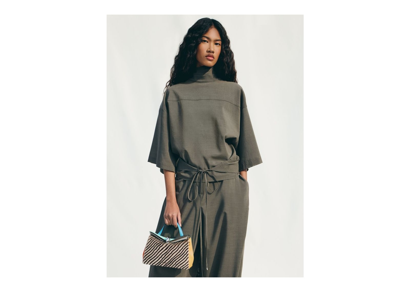 Jacquemus Le Petit Valérie Multicolor Patchwork - görsel 2