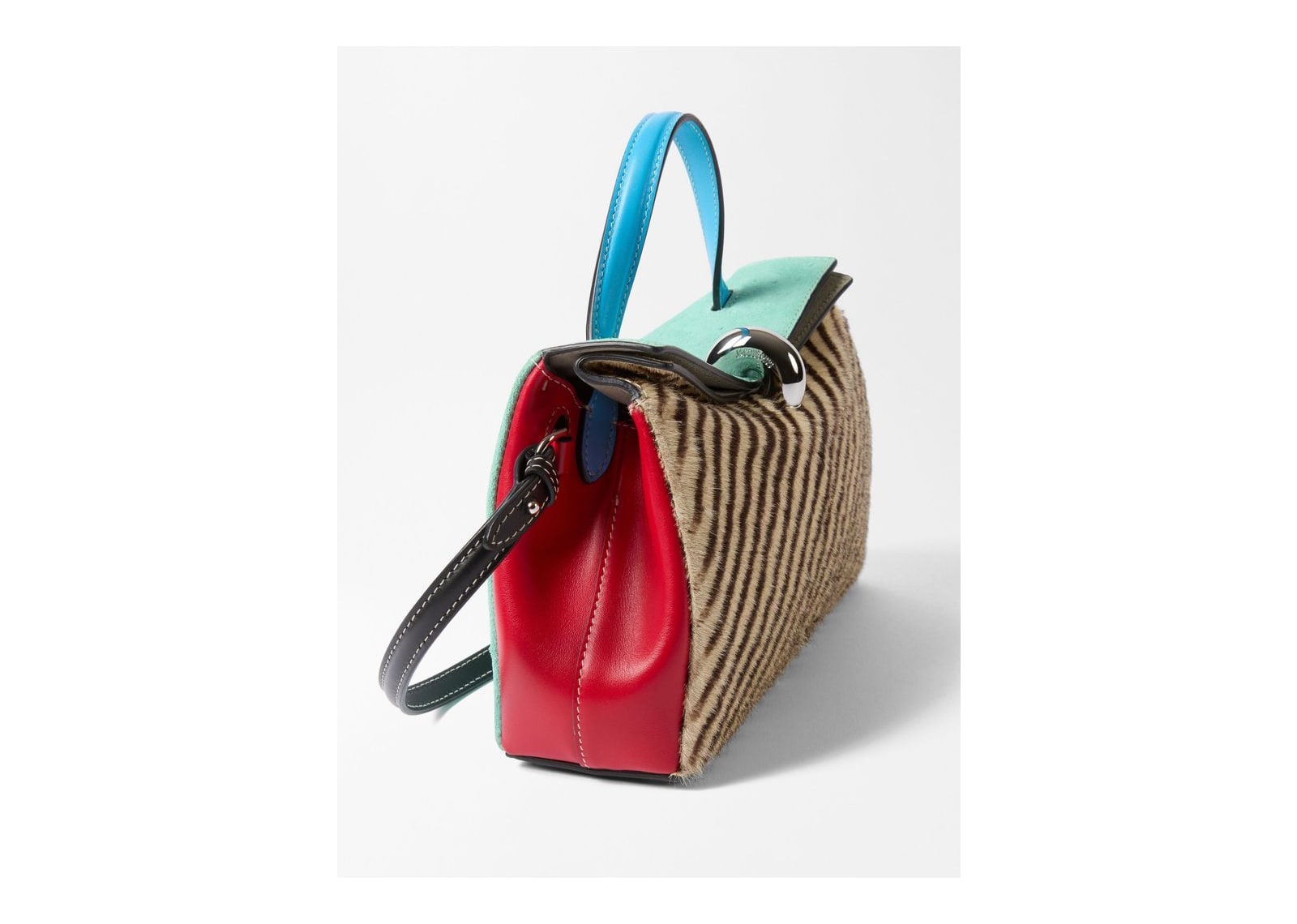 Jacquemus Le Petit Valérie Multicolor Patchwork - görsel 5