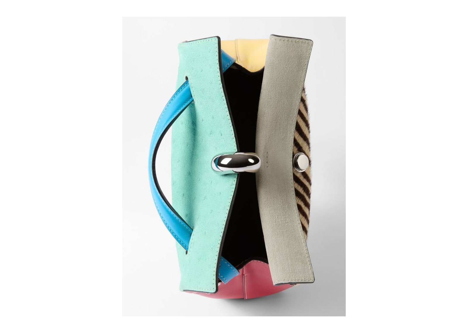 Jacquemus Le Petit Valérie Multicolor Patchwork - görsel 6
