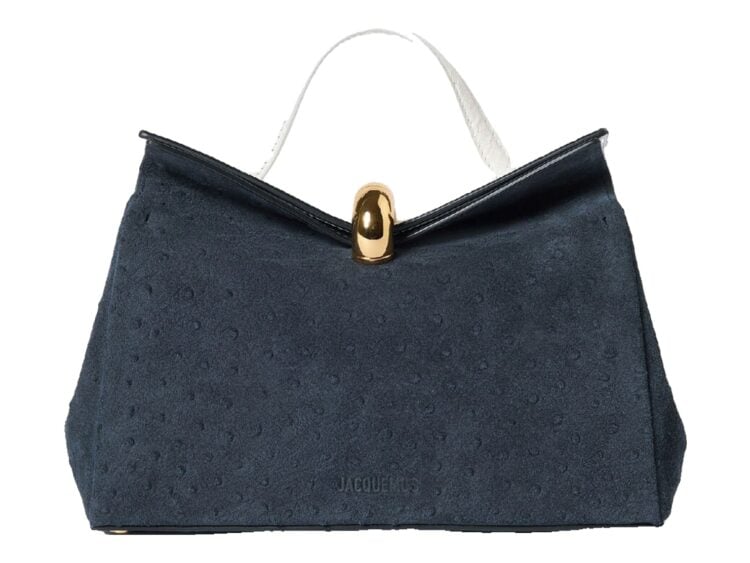 Jacquemus Le Petit Valérie White/Navy Blue