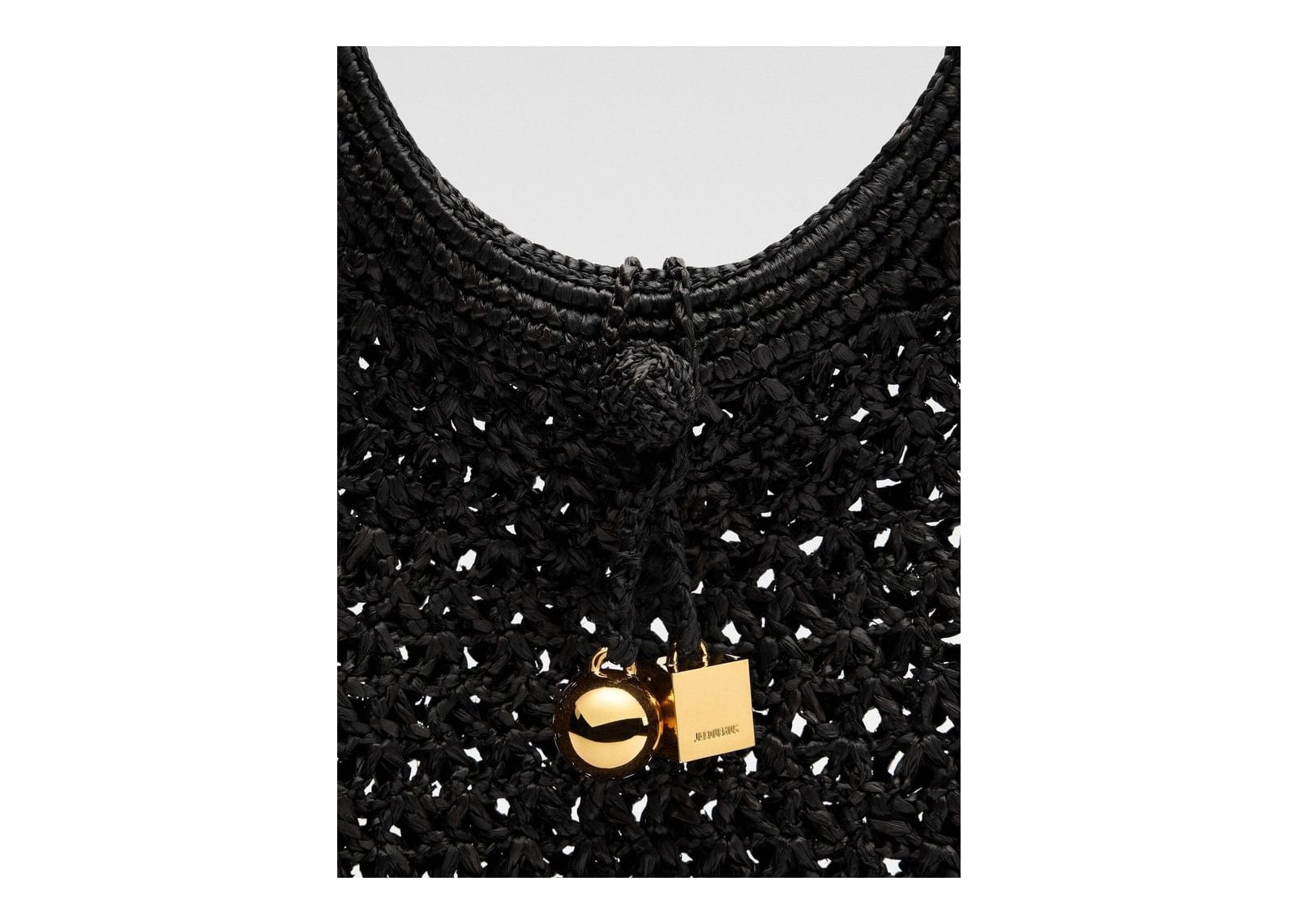 Jacquemus Le Rond Spiaggia Black - görsel 4