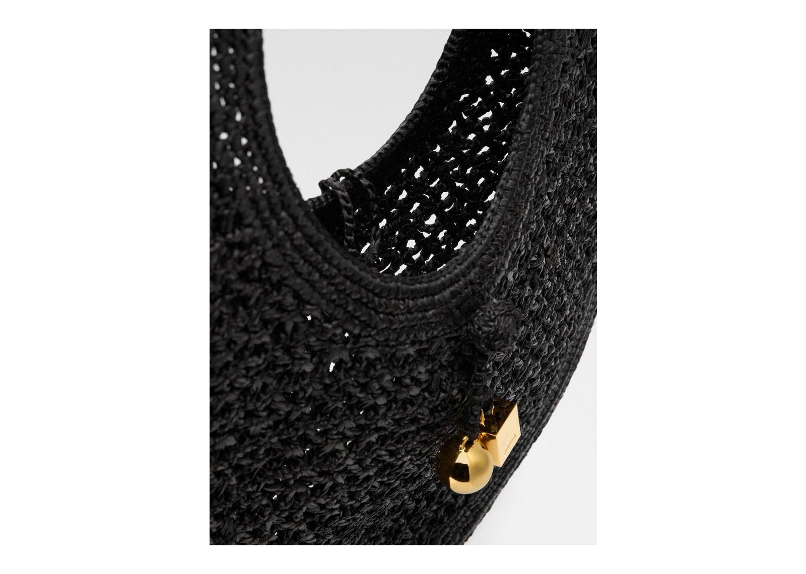 Jacquemus Le Rond Spiaggia Black - görsel 5