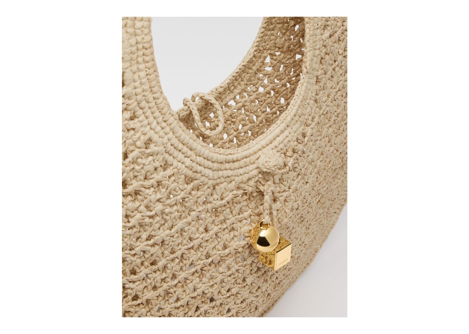 Jacquemus Le Rond Spiaggia Natural - görsel 5