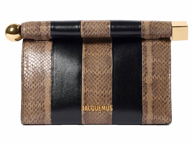 Jacquemus Le Sac Rond Carré Black/Beige