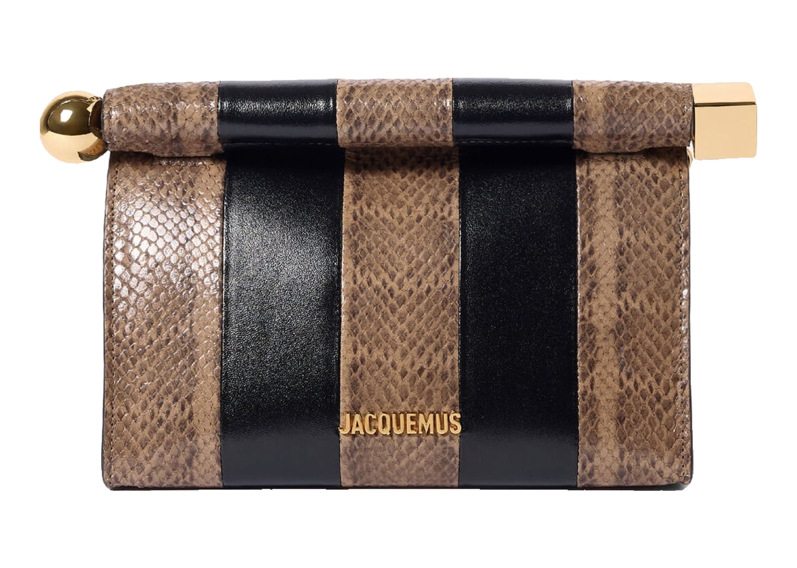 Jacquemus Le Sac Rond Carré Black/Beige