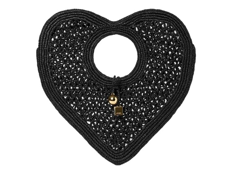 Jacquemus Le Spiaggia Coeur Black