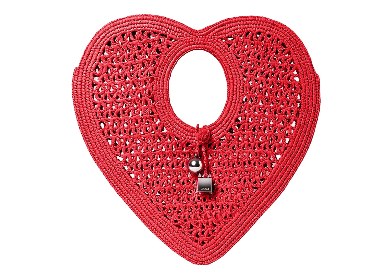 Jacquemus Le Spiaggia Coeur Red/Gold