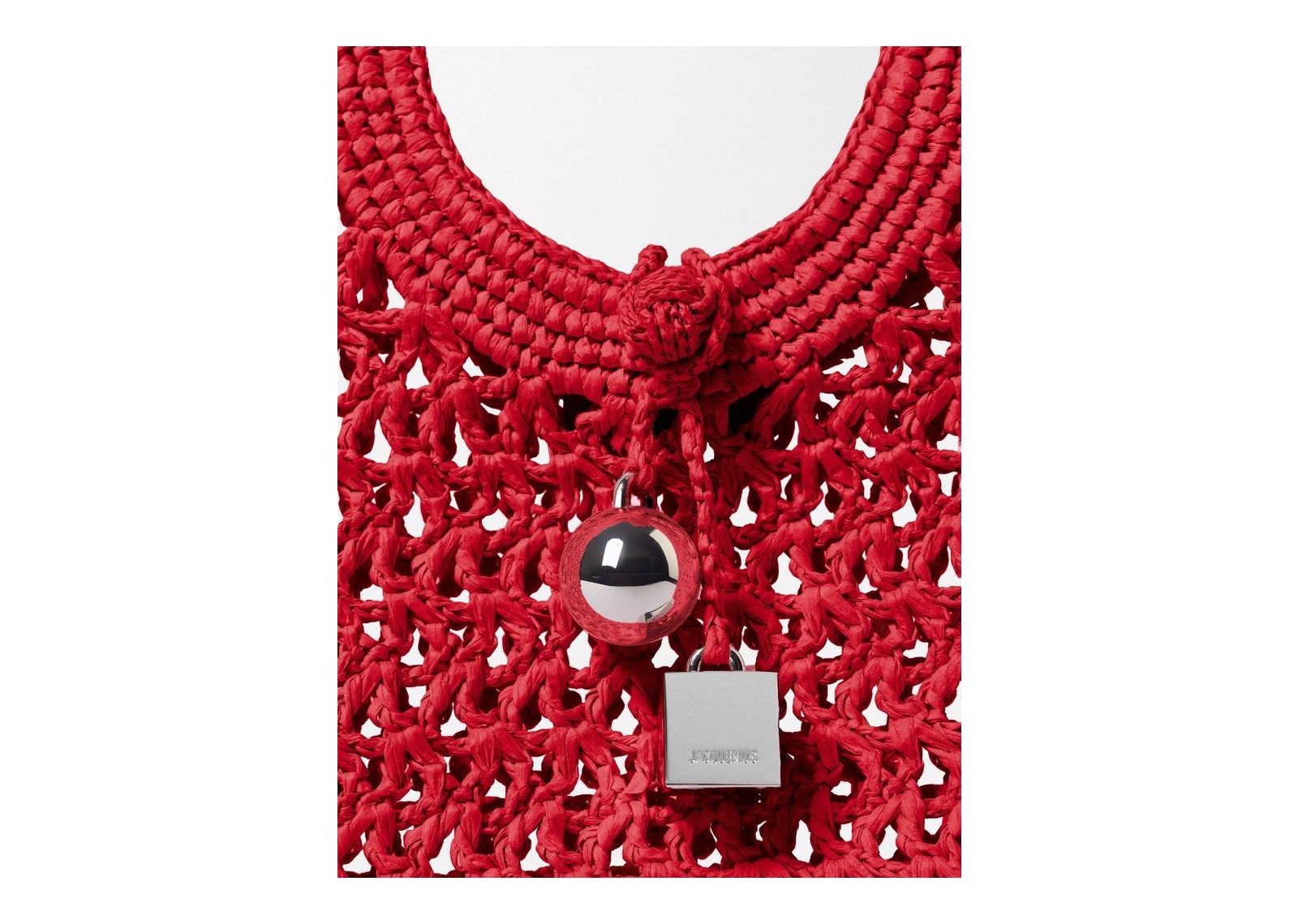 Jacquemus Le Spiaggia Coeur Red/Gold - görsel 4