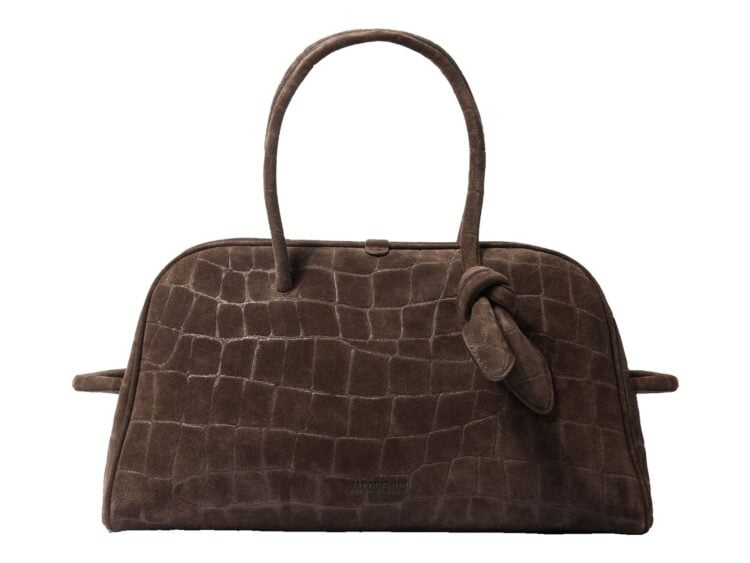 Jacquemus Le Turismo Croc Dark Brown