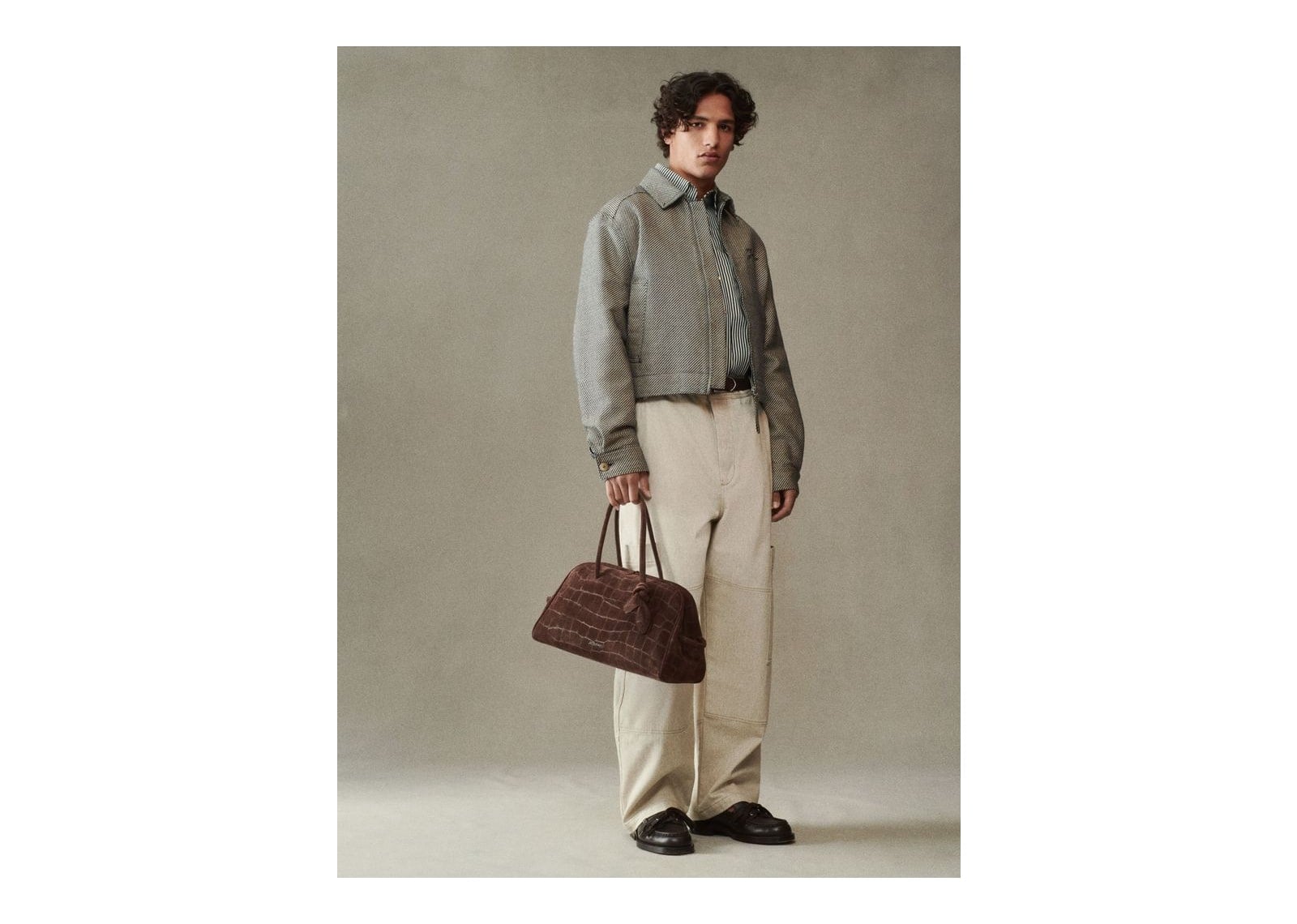 Jacquemus Le Turismo Croc Dark Brown - görsel 6