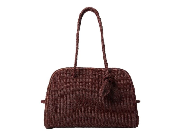 Jacquemus Le Turismo Raphia Brown