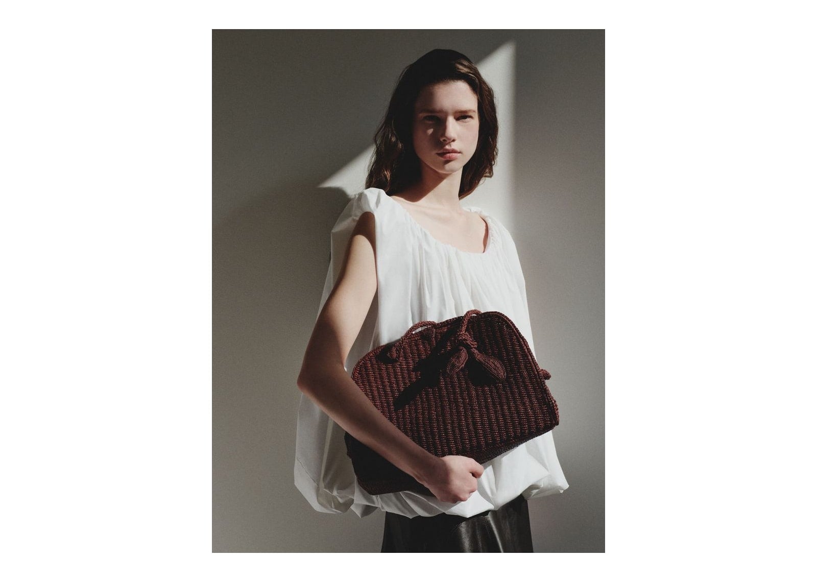 Jacquemus Le Turismo Raphia Brown - görsel 2
