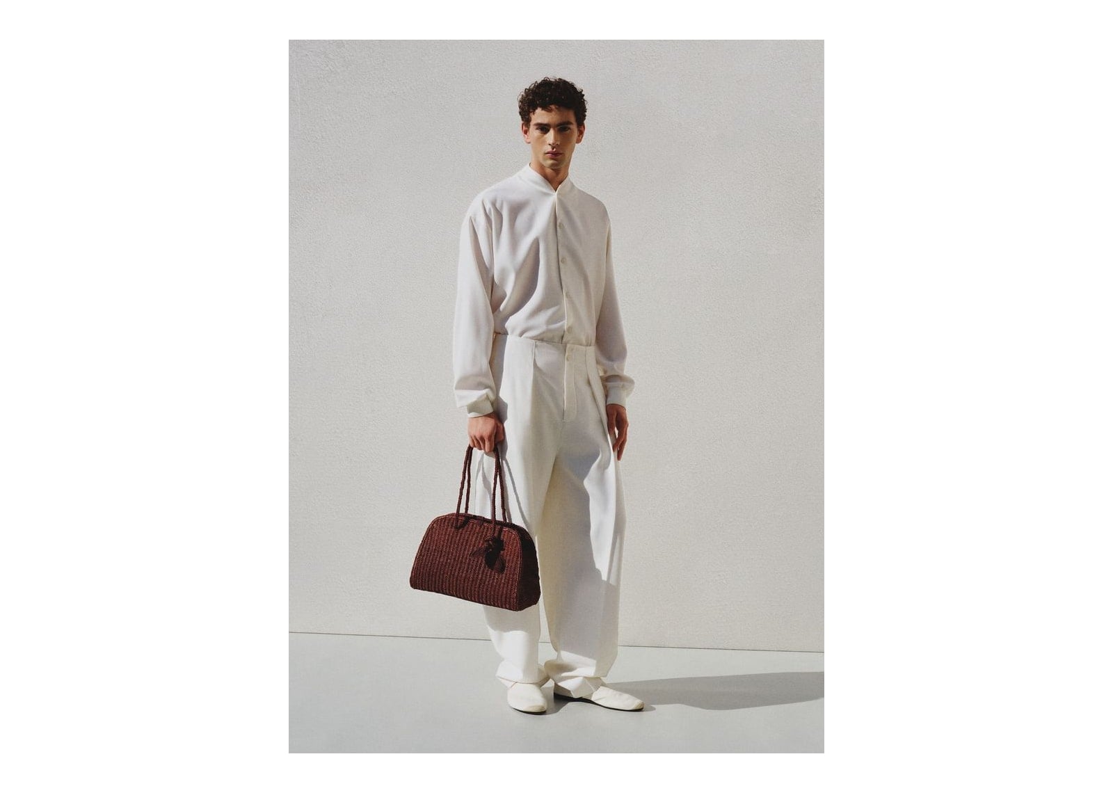 Jacquemus Le Turismo Raphia Brown - görsel 3
