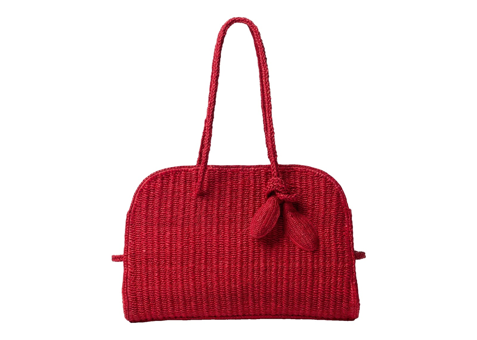 Jacquemus Le Turismo Raphia Red
