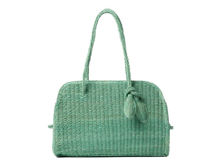 Jacquemus Le Turismo Raphia Turquoise