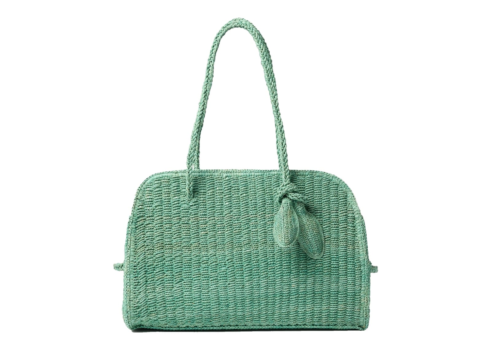 Jacquemus Le Turismo Raphia Turquoise
