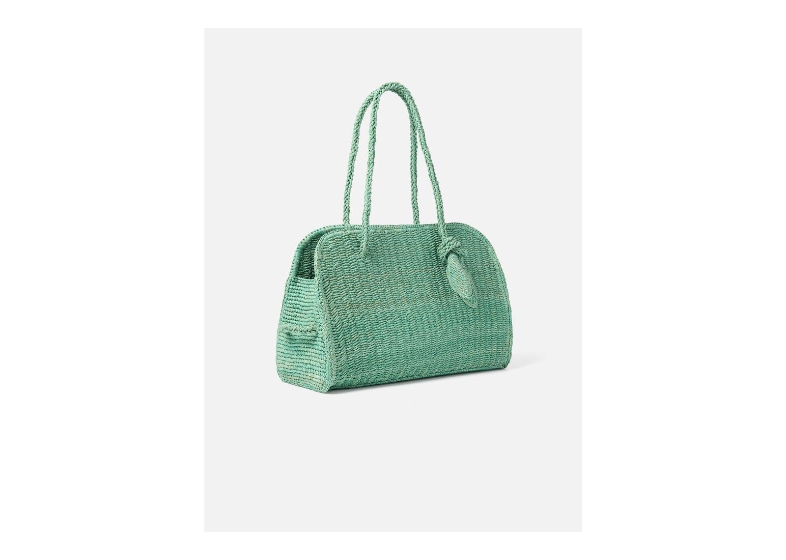 Jacquemus Le Turismo Raphia Turquoise - görsel 5