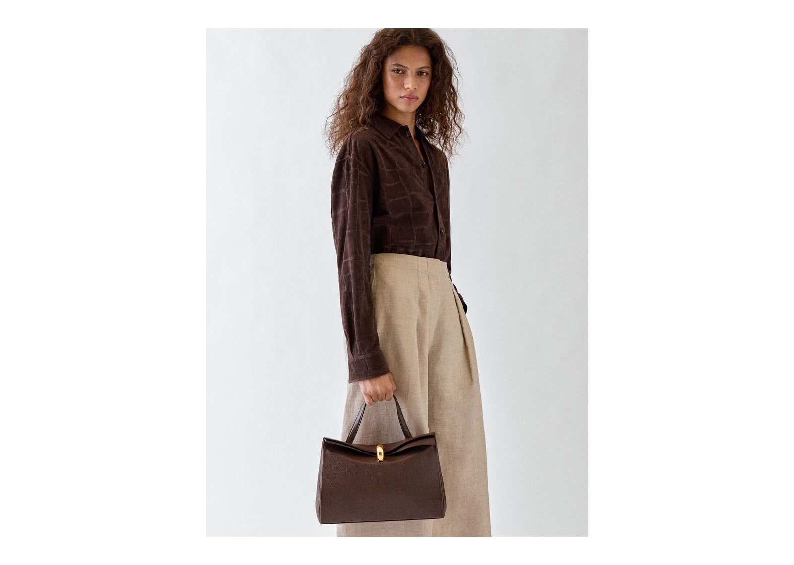 Jacquemus Le Valérie Dark Brown - görsel 2