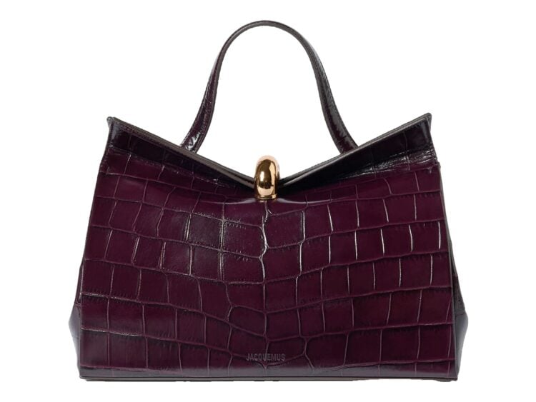 Jacquemus Le Valérie Dark Burgundy