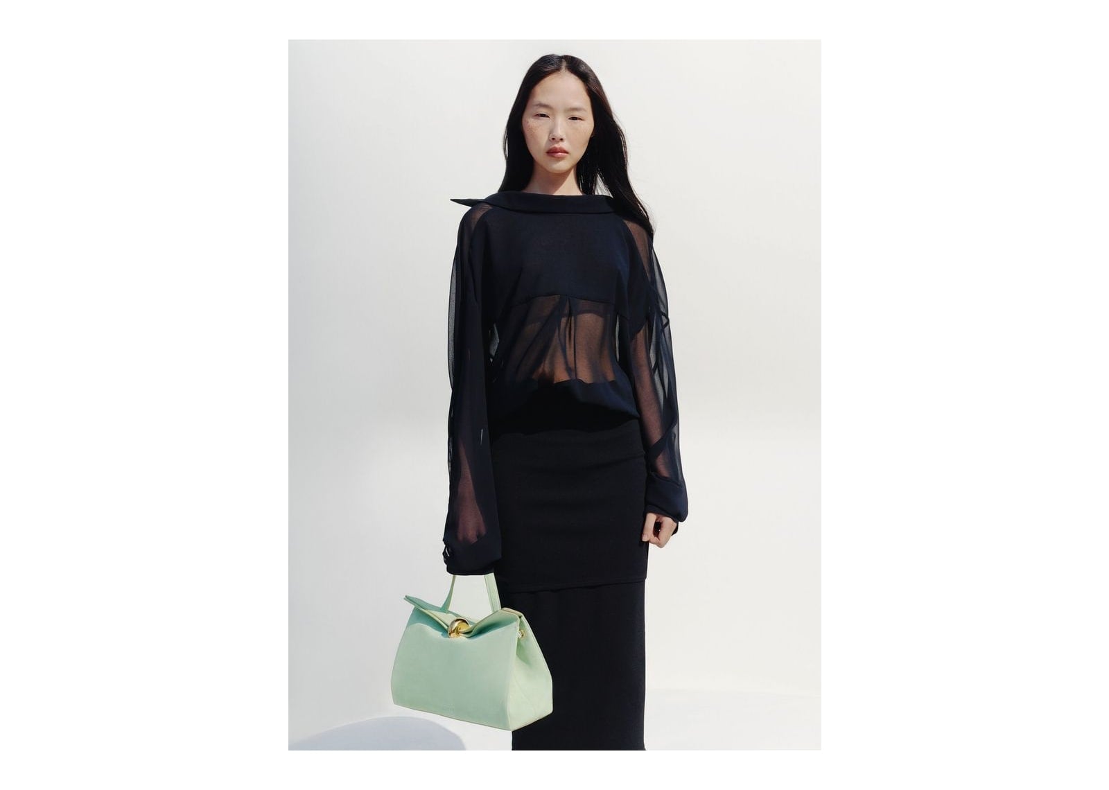 Jacquemus Le Valérie Light Green - görsel 2