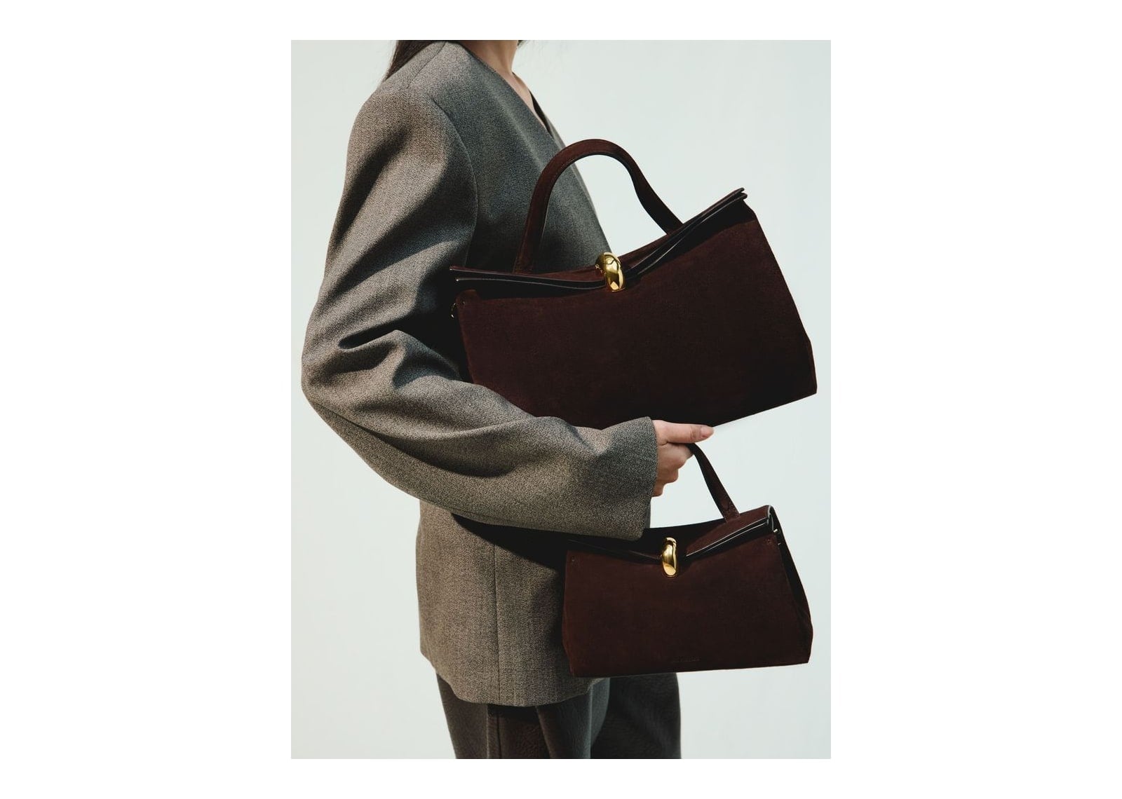 Jacquemus Le Valérie Medium Brown - görsel 3