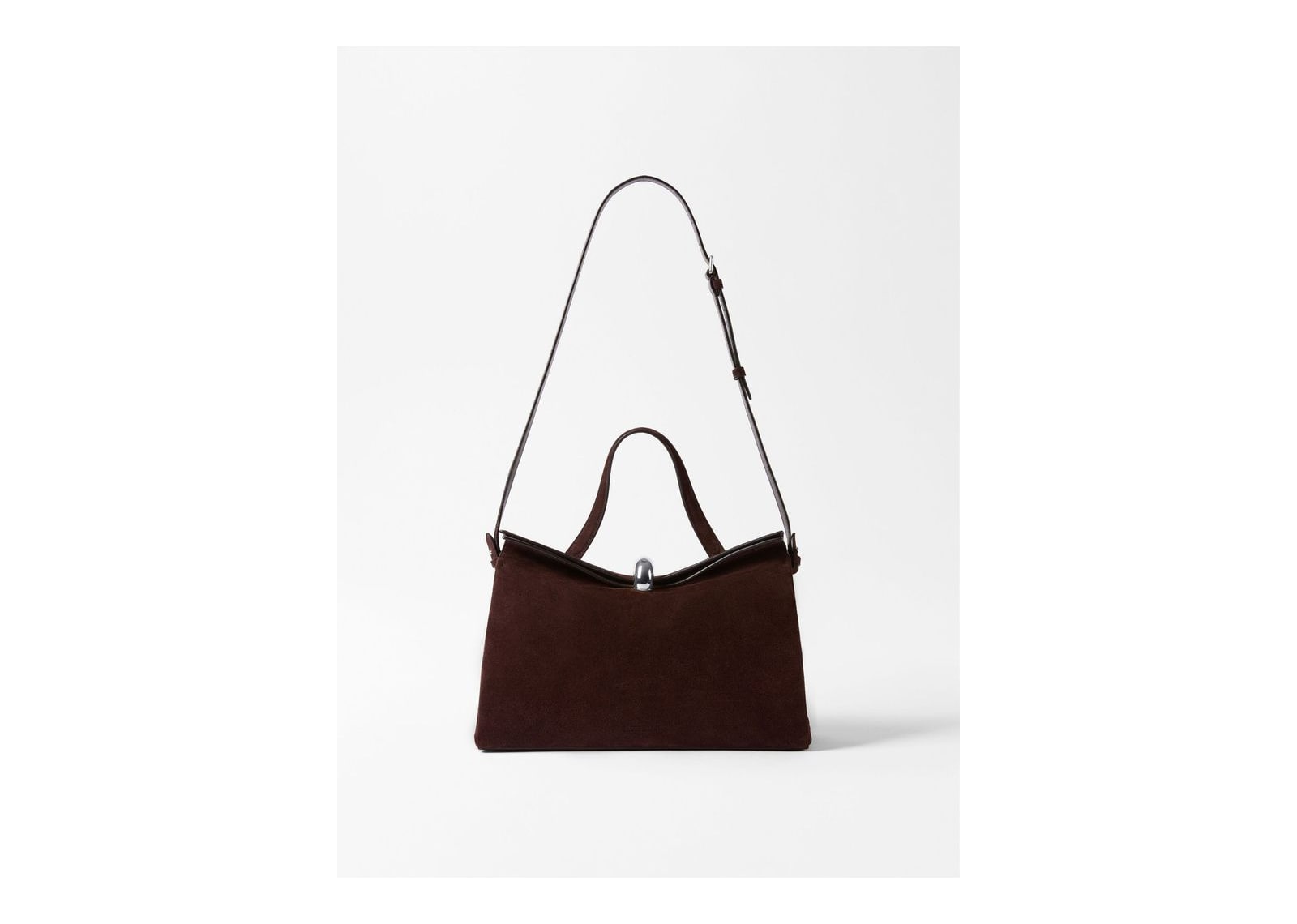 Jacquemus Le Valérie Medium Brown/Silver - görsel 4