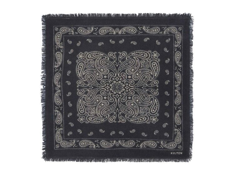Kujten Black Elvis Small Bandana