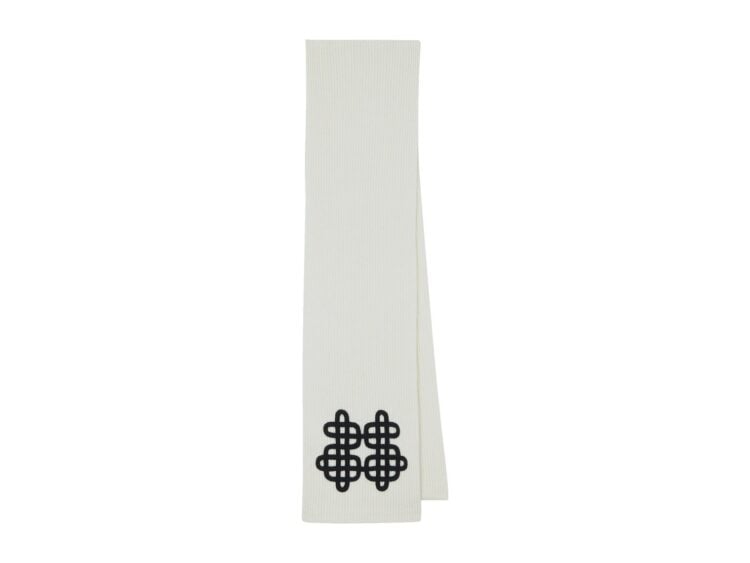 Kujten Echarpe Rugby Scarf Organic Noir