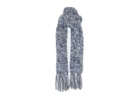 Kujten Hand Knit Scarf Heather Gray