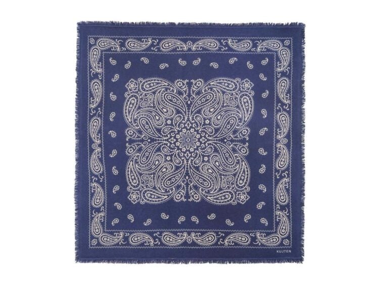 Kujten Large Raw Denim Aron Bandana