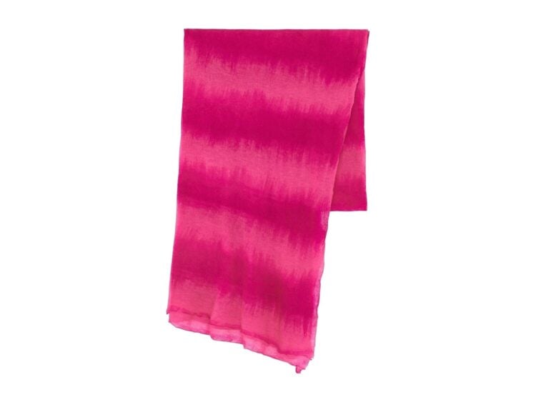Kujten Scarf Daizy Feather Neon Pink