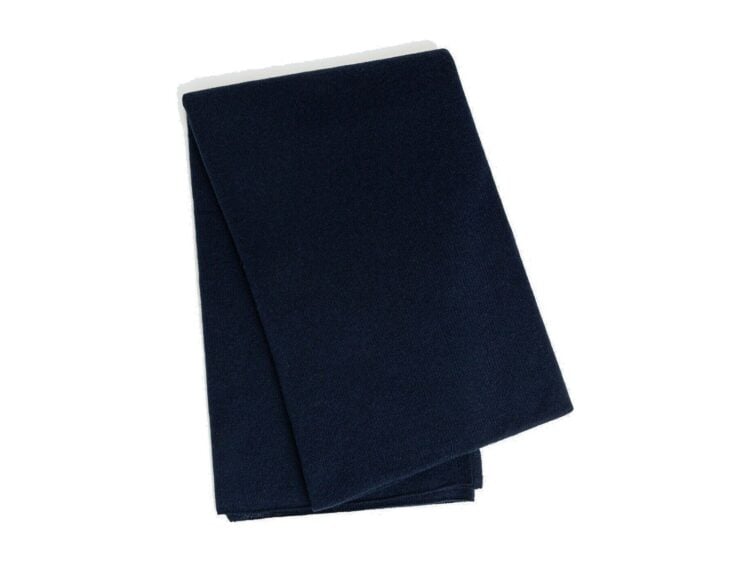 Kujten Scarf Daizy Large Dark Navy Blue