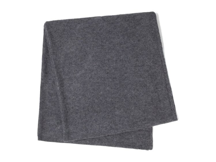 Kujten Scarf Daizy Large Flannel Gray