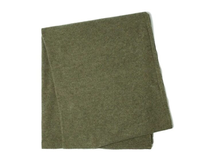 Kujten Scarf Daizy Large Marl Khaki