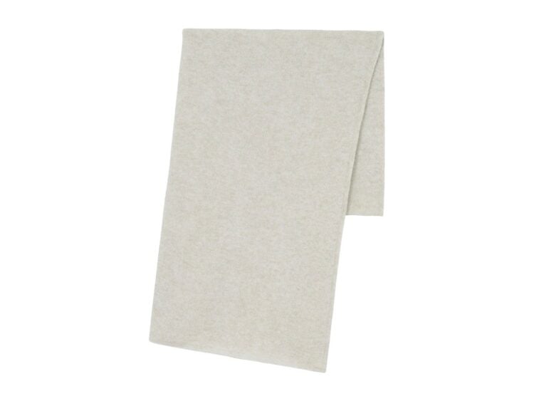 Kujten Scarf Daizy Large Oats White