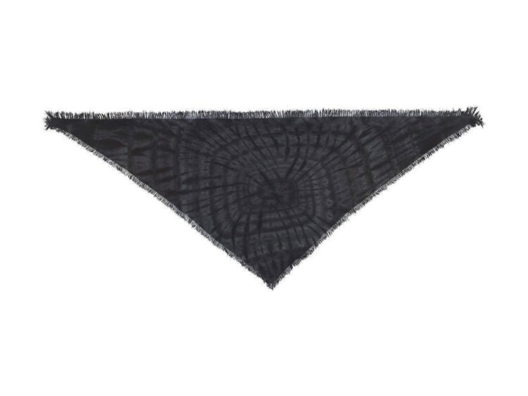 Kujten Scarf Kiko Charcoal Gray