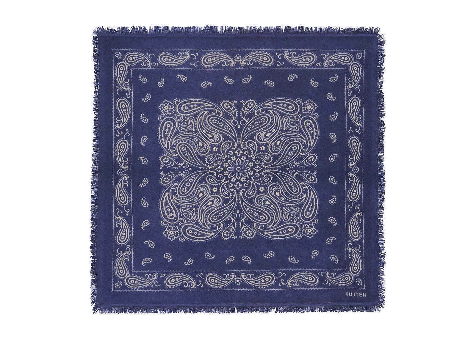 Kujten Small Raw Denim Elvis Bandana