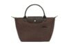 Longchamp Le Pliage Green Small Handbag Mocha