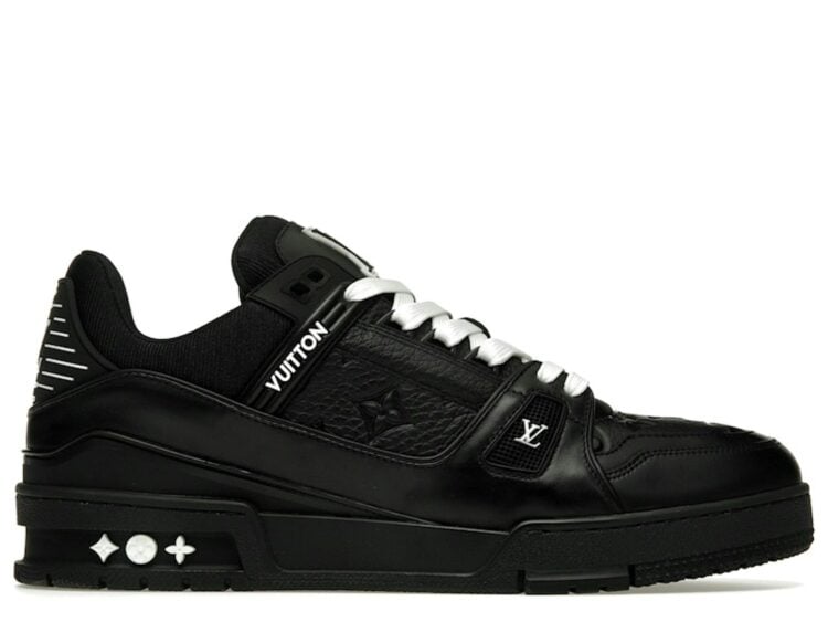 Louis Vuitton Trainer Black Embossed Monogram