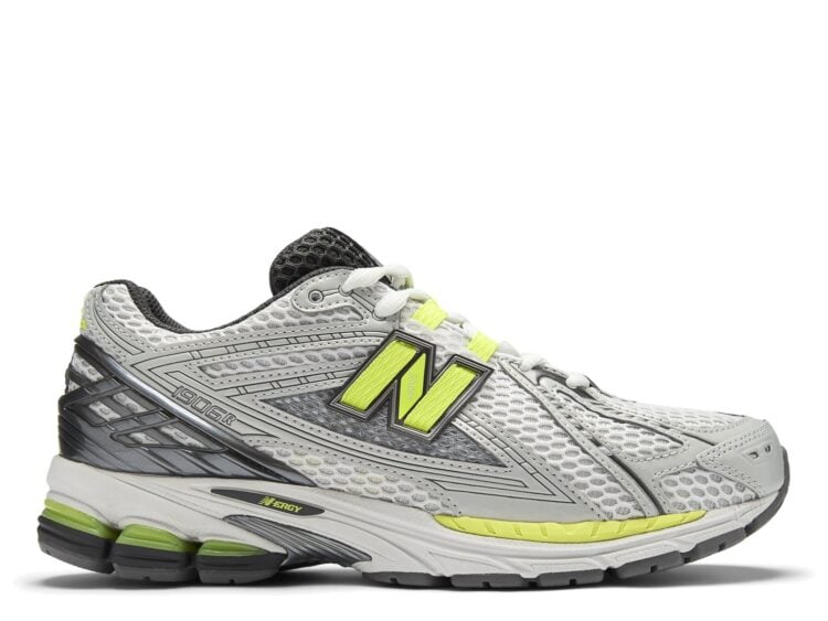 New Balance 1906R Light Silver Metallic Alkaline Green