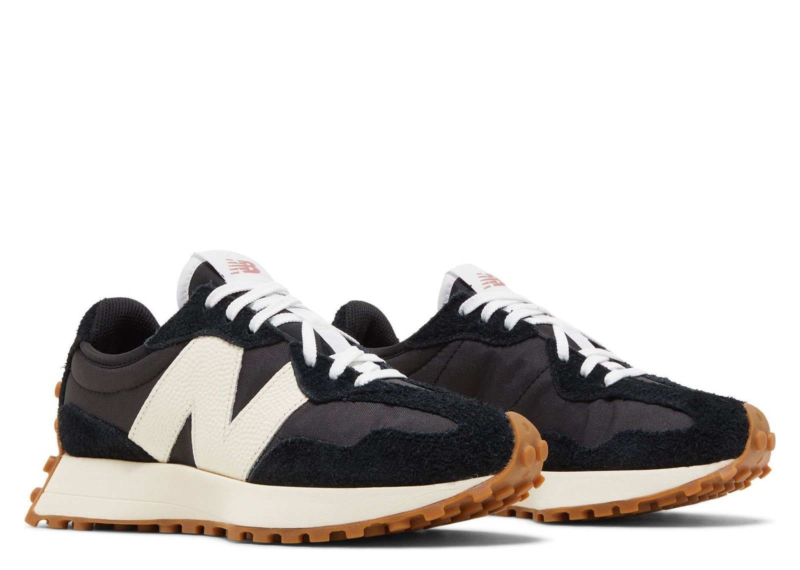 New Balance 327 Black White Gum (W) - görsel 5