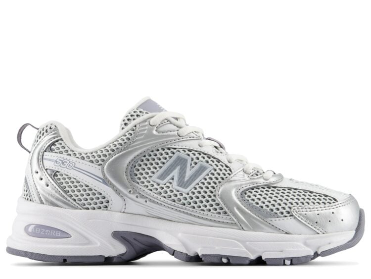 New Balance 530 Grey Matter Silver Metallic Digital Mist